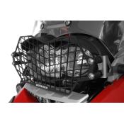 Quick Release Stainless Steel Headlight Guard, Black, BMW R1200GS / ADV 2005-2012, Oil Cooled