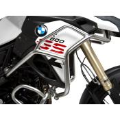 Upper Crash Bars, F800 / 700GS (not Adventure), 2013-on, Electropolished Stainless