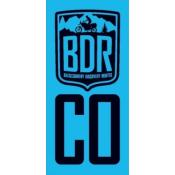 Colorado Backcountry Discovery Route COBDR Pannier Decal