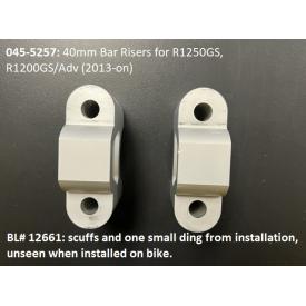 SCRATCH & DENT - 40mm Touratech Bar Risers for R1250GS / R1200GS+Adv (2013-on), 045-5257 was $109.95 SCRATCH & DENT - 40mm Touratech Bar Risers for R1250GS / R1200GS+Adv (2013-on), 045-5257 was $109.95 Product Thumbnail