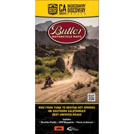 Butler Motorcycle Maps - California Backcountry Discovery Route South (CABDR-S) Product Thumbnail