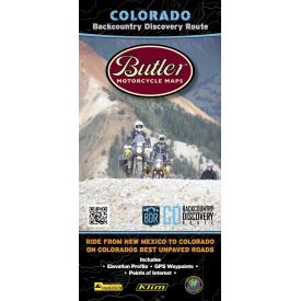 Butler Motorcycle Maps - Colorado Backcountry Discovery Route (COBDR) Product Thumbnail