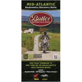 Butler Motorcycle Maps - Mid-Atlantic Backcountry Discovery Route (MABDR) Product Thumbnail