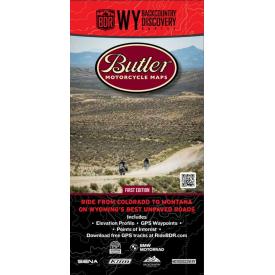 Butler Motorcycle Maps - Wyoming Backcountry Discovery Route (WYBDR) Product Thumbnail