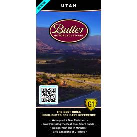 Butler Motorcycle Maps - Utah Product Thumbnail