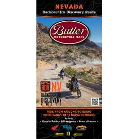 Butler Motorcycle Maps - Nevada Backcountry Discovery Route (NVBDR) Product Thumbnail