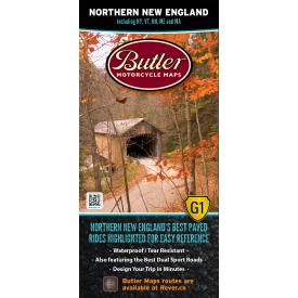 Butler Motorcycle Maps - Northern New England Product Thumbnail