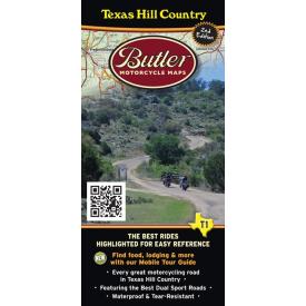 Butler Motorcycle Maps - Texas Hill Country Product Thumbnail