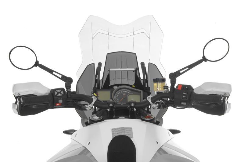 Touratech Adjustable Folding Mirror for Motorcycles