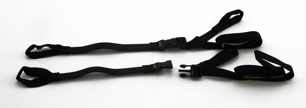 ROK Straps Strap-It, Pack Adjustable 42 Inch, with loops, Green
