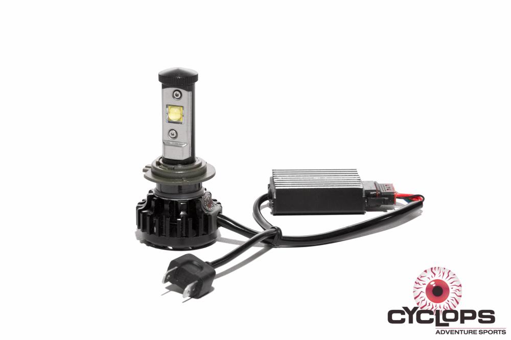 Cyclops LED Headlight Bulb Conversion, BMW R1200GS/ADV All years