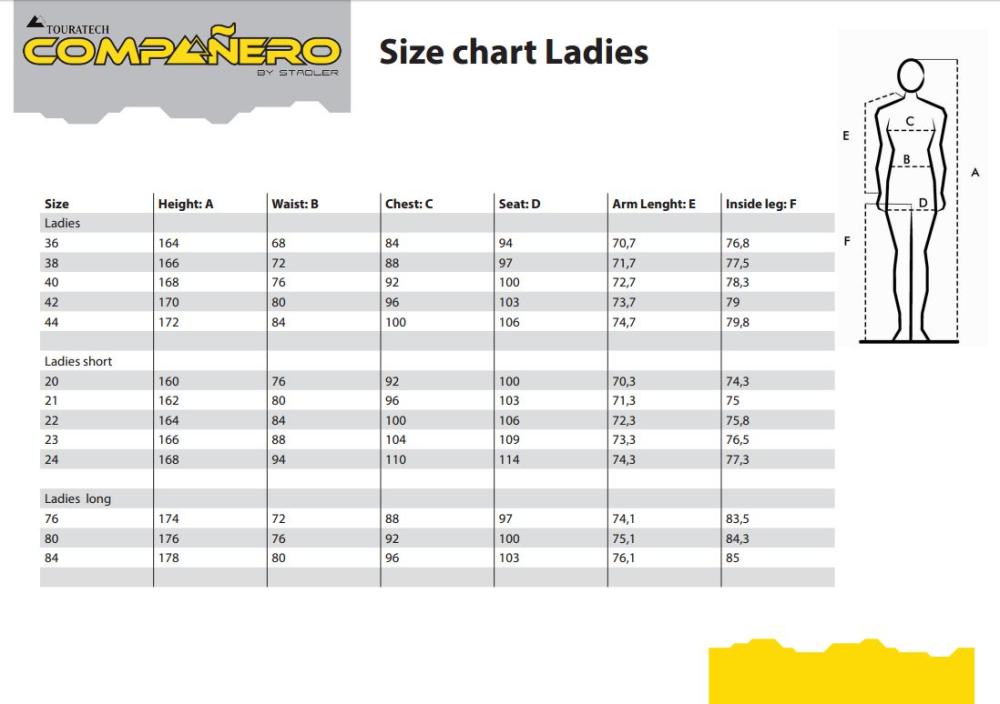 Triumph Motorcycle Clothing Size Chart