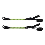 ROK Straps Strap-It,  Pack Adjustable 42 Inch, with loops, Green