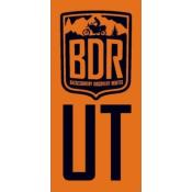 Utah Backcountry Discovery Route UTBDR Pannier Decal