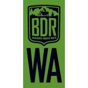 Washington Backcountry Discovery Route WABDR Pannier Decal
