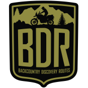 Backcountry Discovery Routes BDR Decal