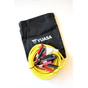 Compact Motorcycle Jumper Cables, 8 ft.