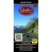 Butler Motorcycle Maps - Montana