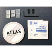 ATLAS Throttle Lock, Universal Motorcycle Cruise Control, Spare Parts Kit