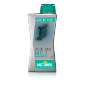 Motorex M5.0 Premixed Motorcycle Coolant, 1L