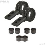 Universal Auxiliary Light Mounts for Motorcycle Crash Bars