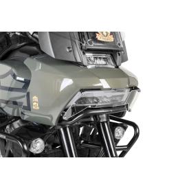 Quick Release Clear Headlight Guard, Harley Davidson Pan America Product Thumbnail