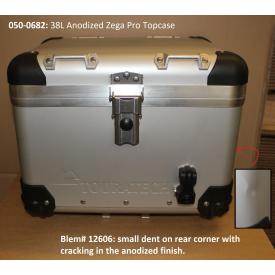 Scratch & Dent - Zega Pro Topcase, anod Silver,  38L, w/ Rapid Trap, 050-0682, Was $550 Product Thumbnail