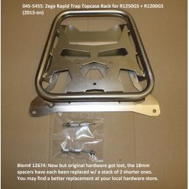 SCRATCH & DENT - Zega Rapid Trap Topcase Rack for R1250GS + R1200GS (2013-on), 045-5455 was $229 Product Thumbnail