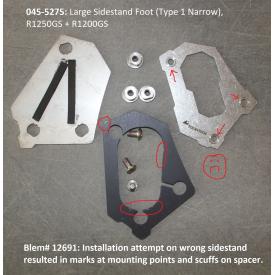 SCRATCH & DENT - Large Sidestand Foot for BMW R1250GS and R1200GS, 045-5275 was $79.95 Product Thumbnail