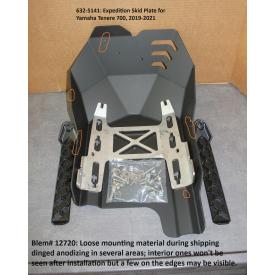 SCRATCH & DENT - Black Expedition Skid Plate for Tenere 700(2019-21), 632-5141 was $399.99 Product Thumbnail