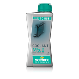 Motorex M5.0 Premixed Motorcycle Coolant, 1L Product Thumbnail