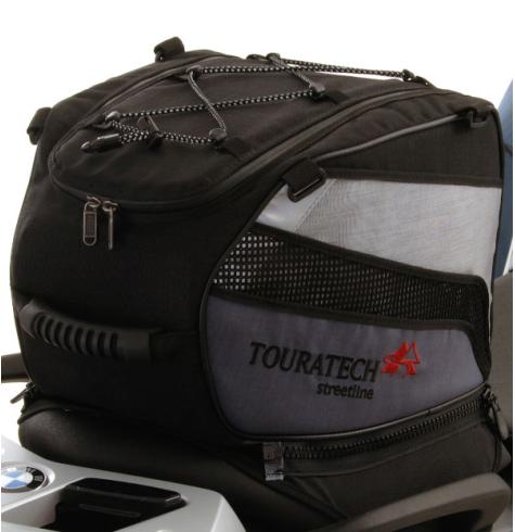 motorcycle passenger seat bag